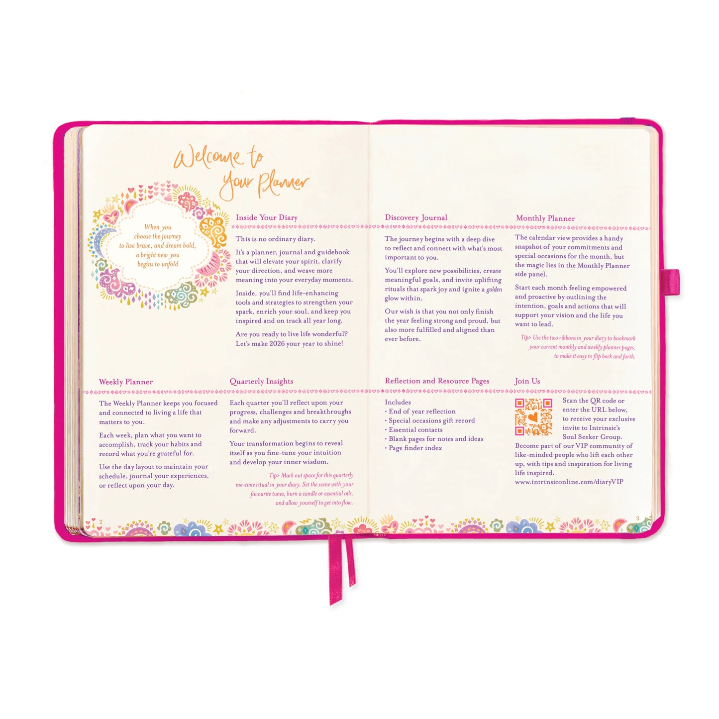 Intrinsic 2026 Diary The year to rise strong - Positively Pink