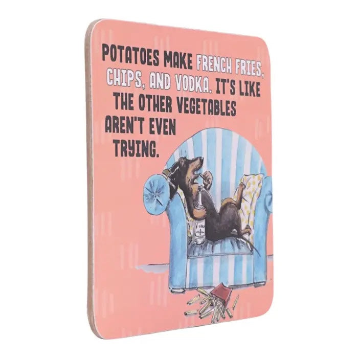 Olive & Co. Potatoes Coaster