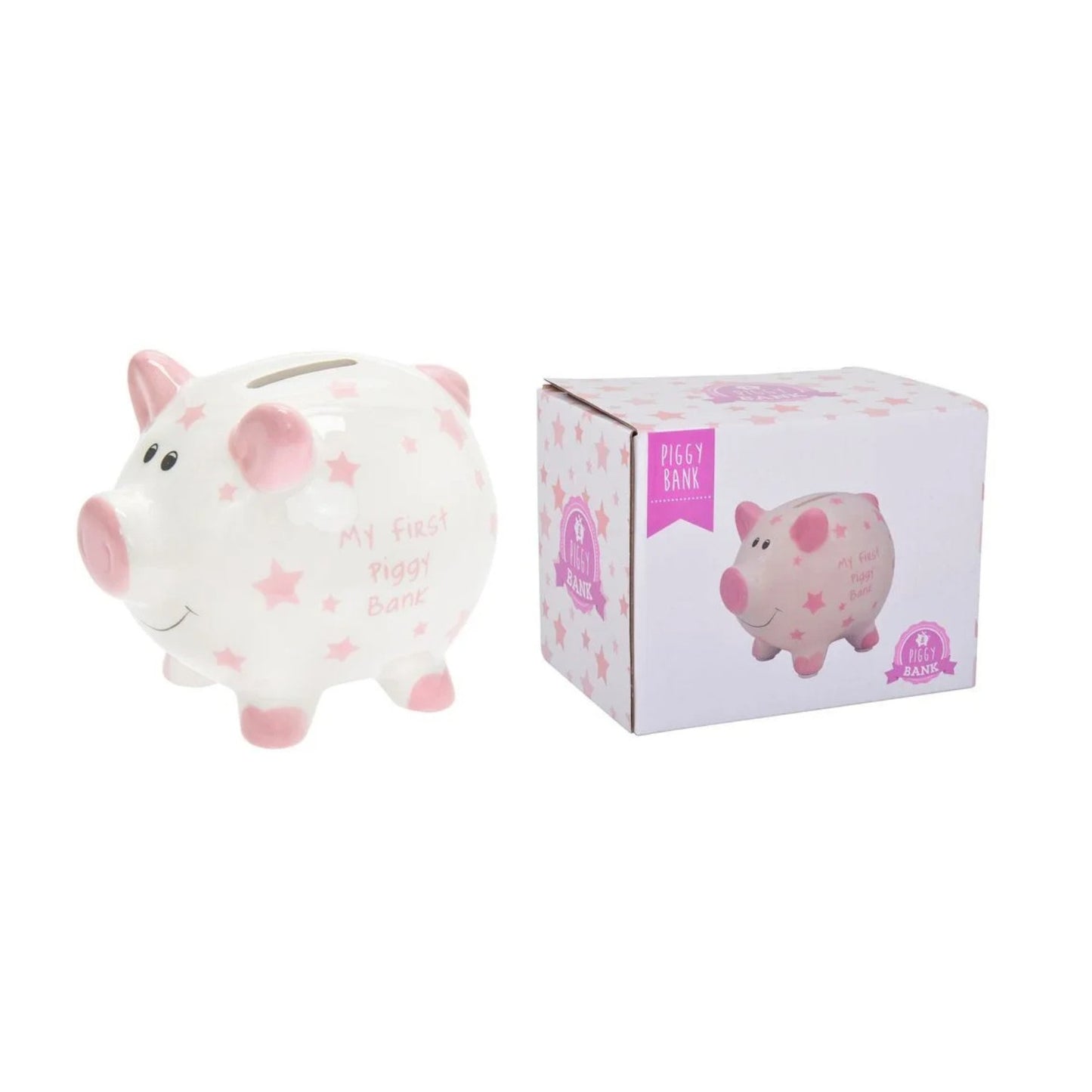 Ceramic Money Bank 'My First Piggy Bank'