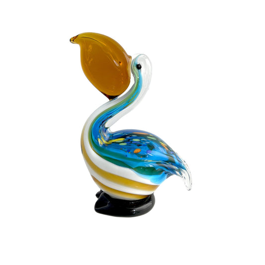 ZIBO ART GLASS PELICAN MR PERCIVALE