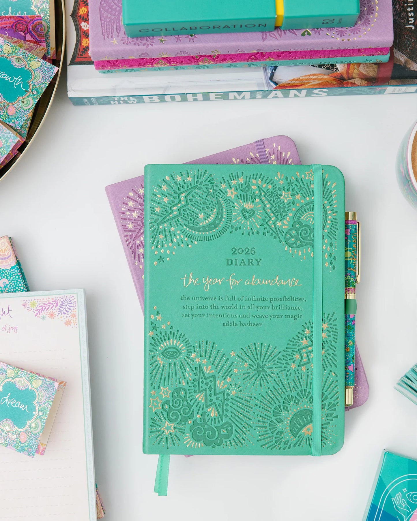 Intrinsic 2026 Diary The year for abundance - Tahitian Turquoise