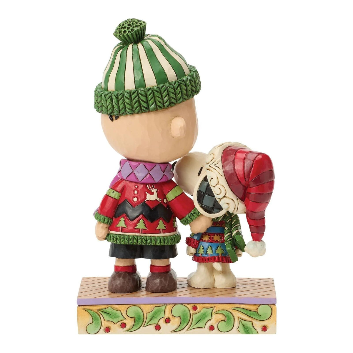Peanuts By Jim Shore Snoopy & Charlie Brown Christmas Sweaters