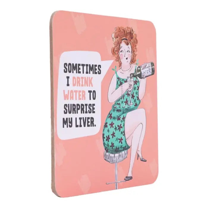 Olive & Co. Surprise Coaster