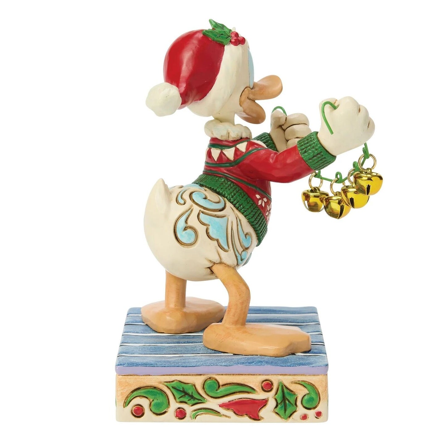 DISNEY TRADITIONS BY JIM SHORE CHRISTMAS DONALD DUCK WITH BELLS