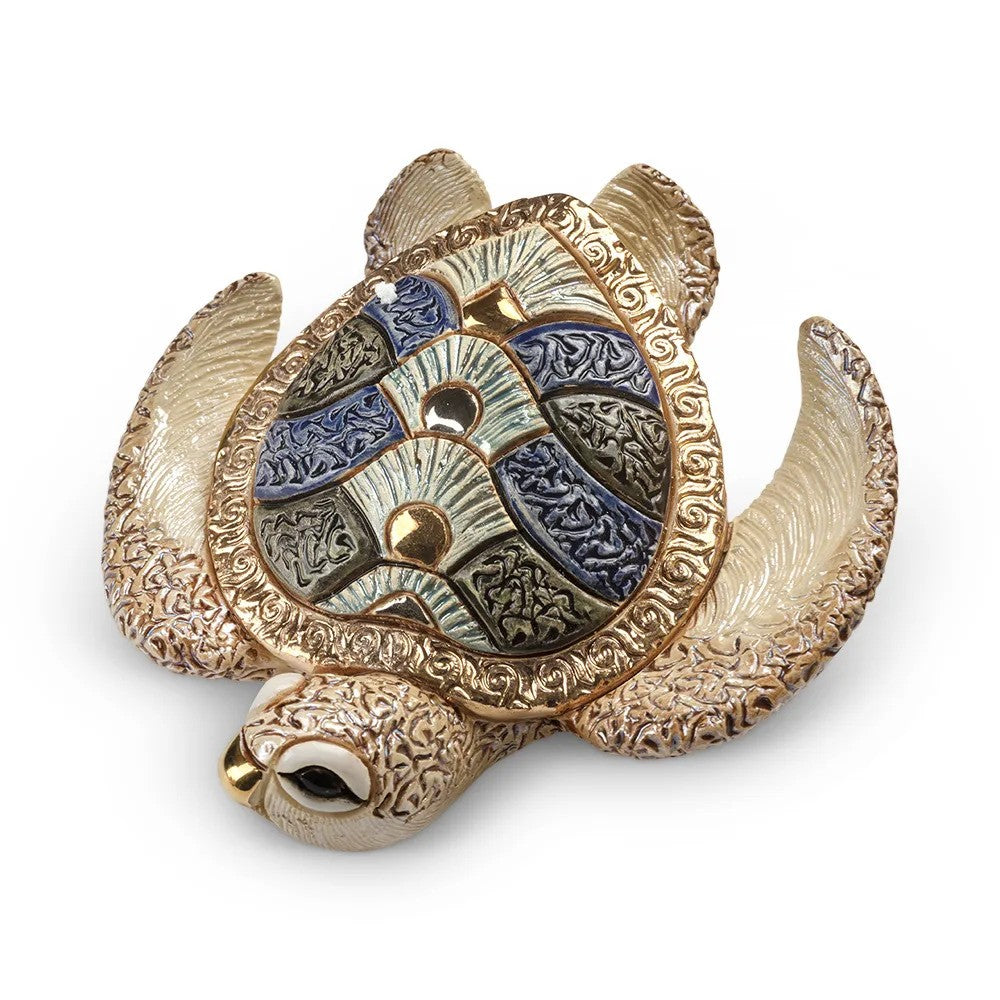 RINCONADA DE ROSA FIGURINE SEA TURTLE 13CM