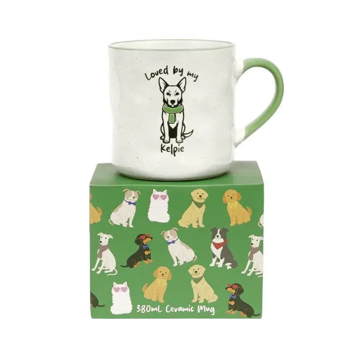 Dog Mug Loved By My Kelpie