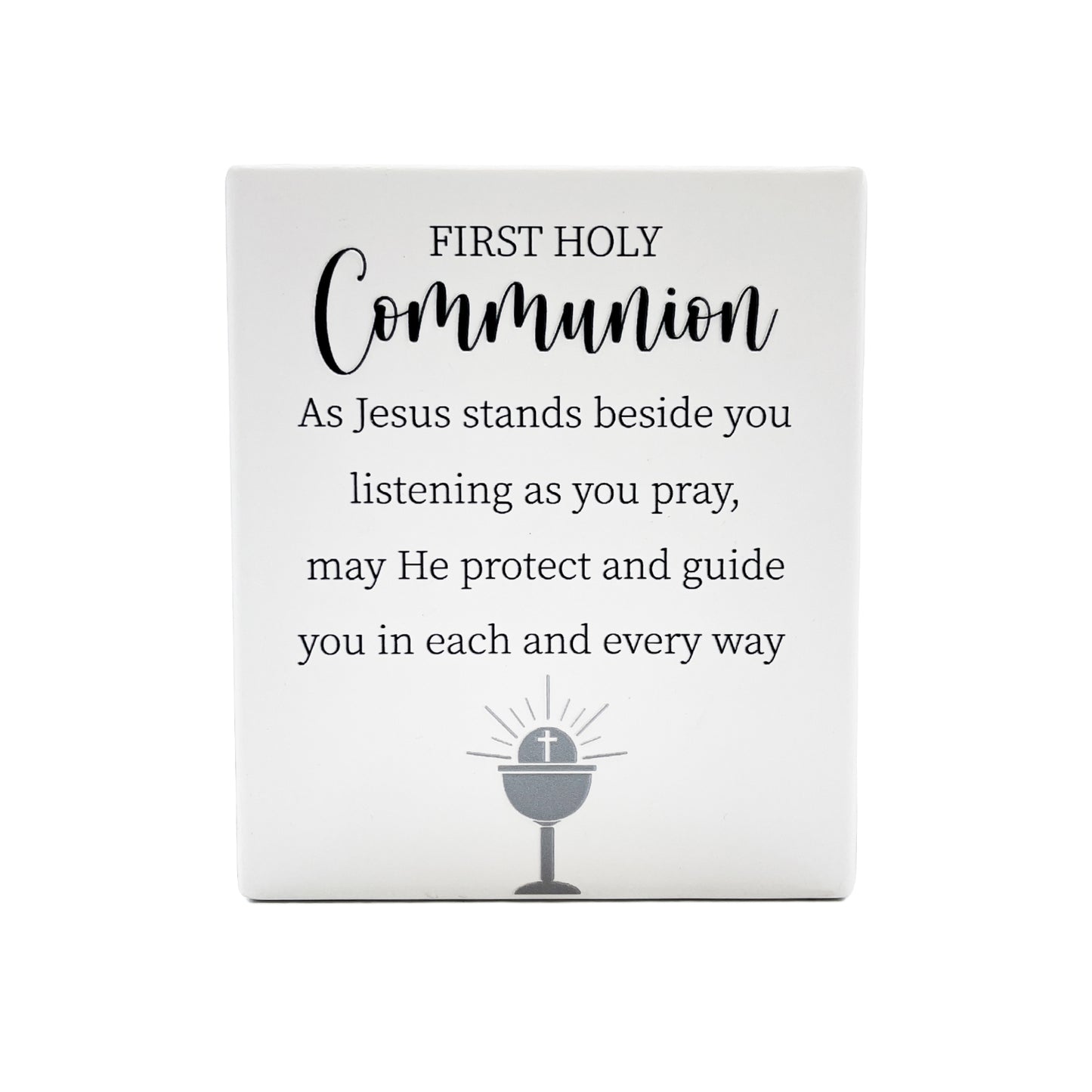 CERAMIC VERSE PLAQUE INFINITY COMMUNION