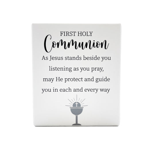 CERAMIC VERSE PLAQUE INFINITY COMMUNION