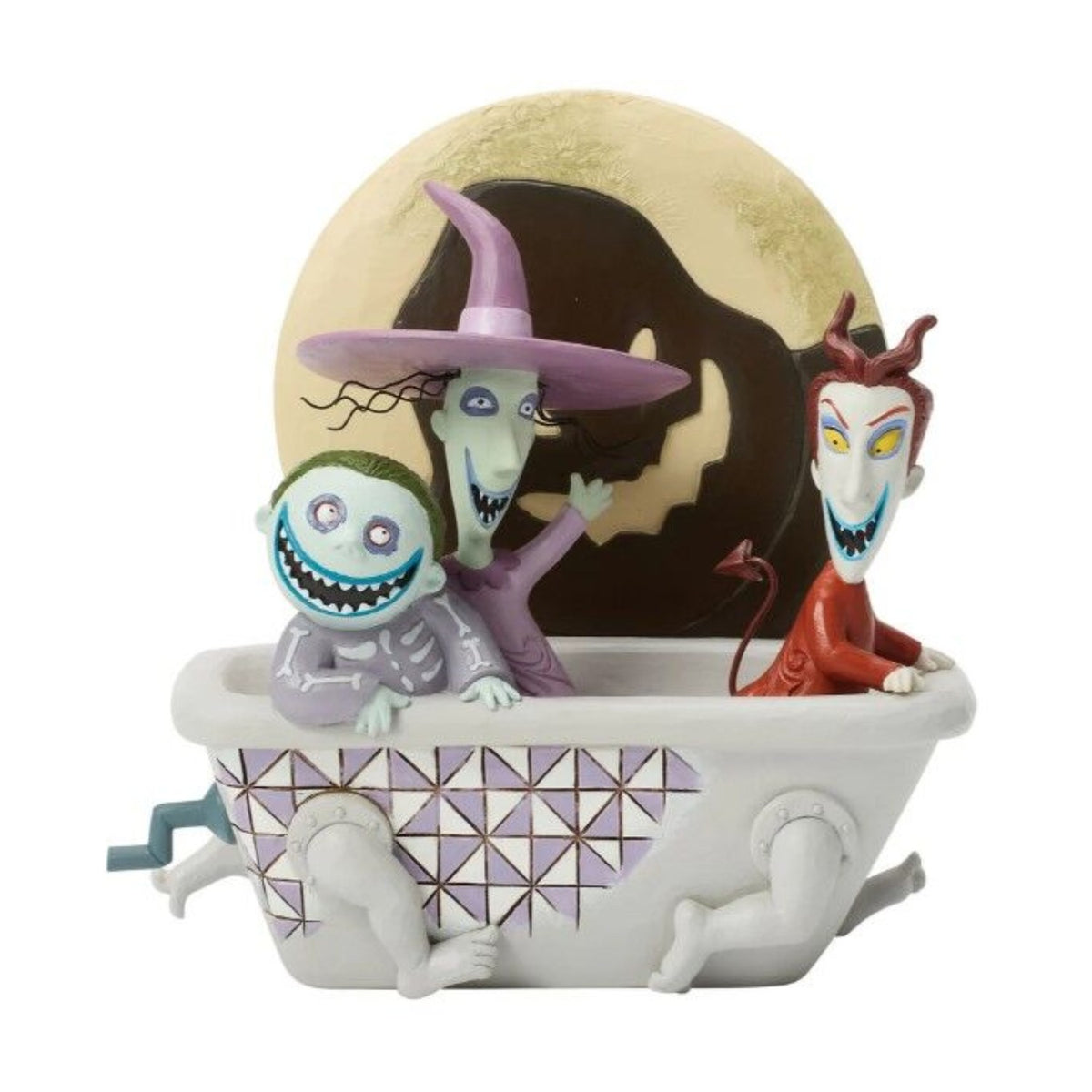 Disney Traditions by Jim Shore Lock, Shock & Barrel in Tub