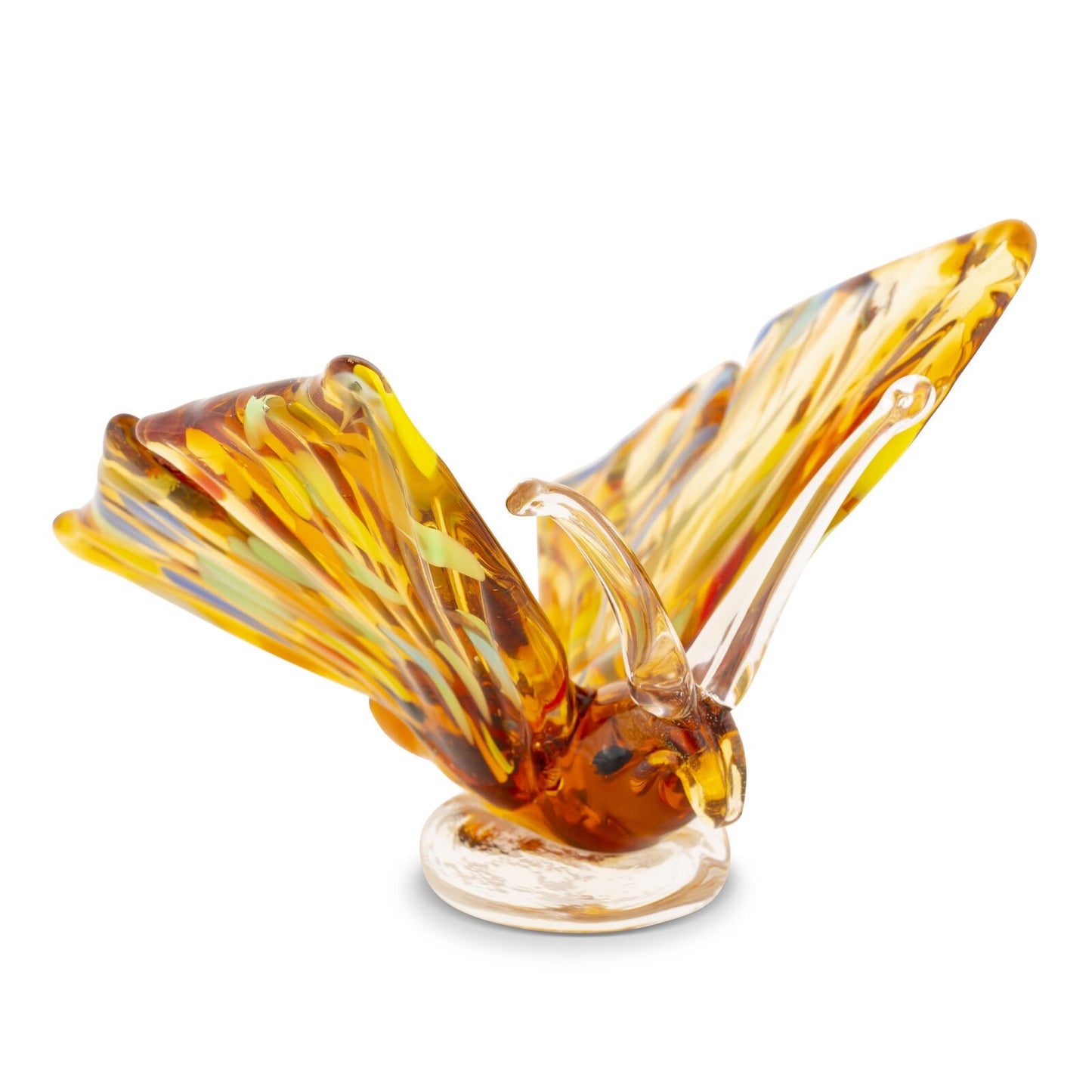 ZIBO ART GLASS BUTTERFLY PAPILIO SPLENDID