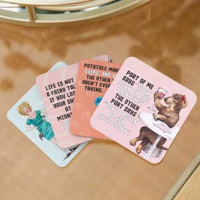 Olive & Co. Drunk Coaster