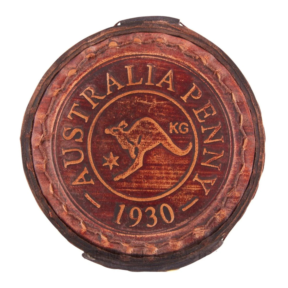 Brass Compass Australian 1930 Penny