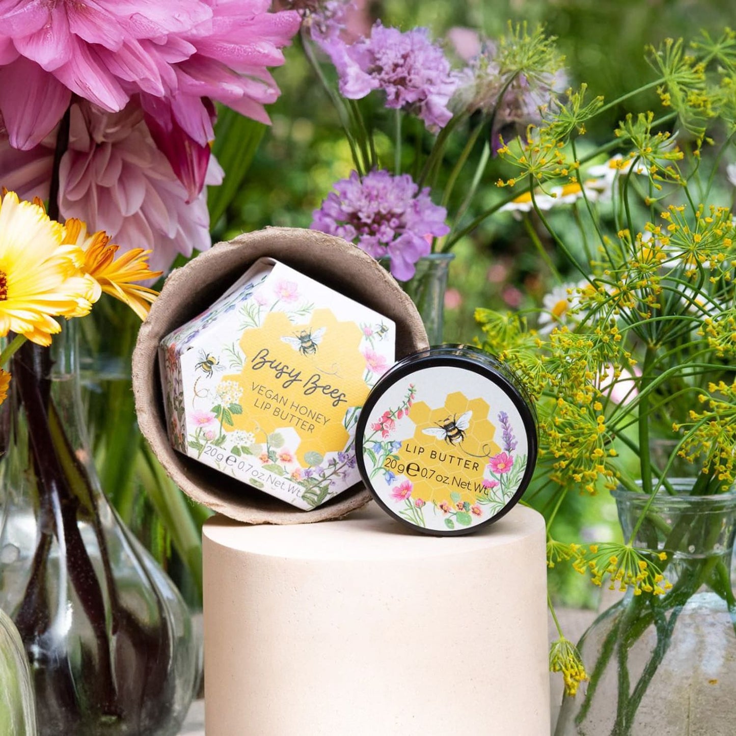 Heathcote & Ivory Busy Bees Vegan Honey Lip Butter