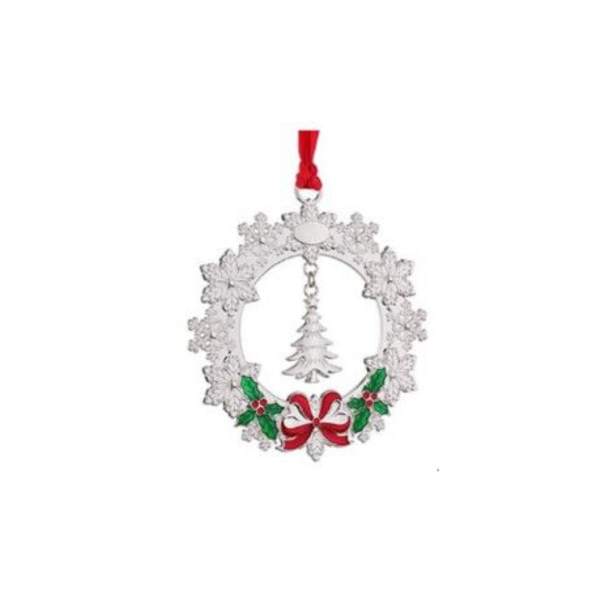 Whitehill Christmas Hanging Ornament Wreath With Pendant Tree