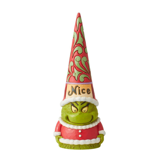 THE GRINCH BY JIM SHORE GNOME NAUGHTY & NICE GRINCH 19CM