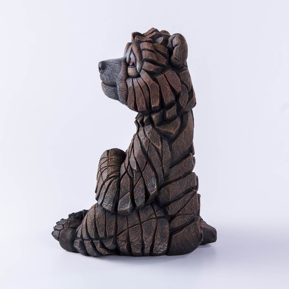 EDGE SCULPTURE BEAR CUB FIGURE