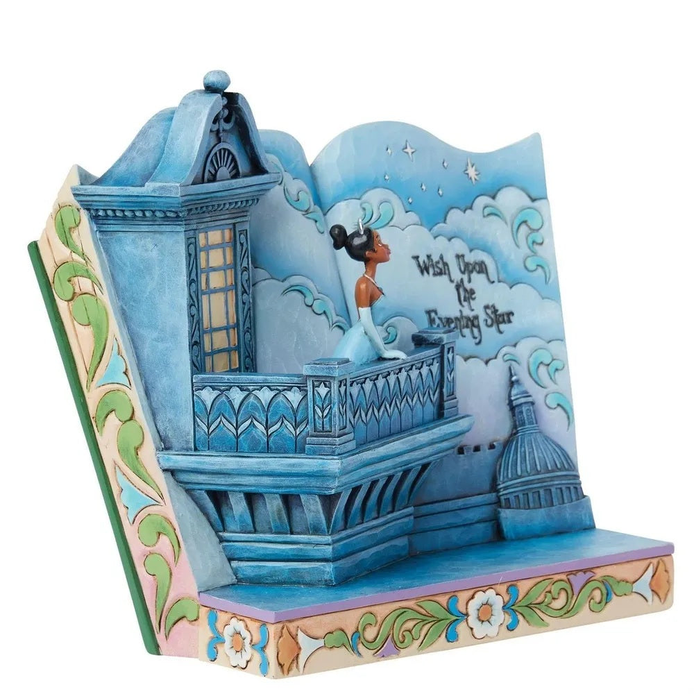 DISNEY TRADITIONS BY JIM SHORE PRINCESS & THE FROG TIANA STORYBOOK