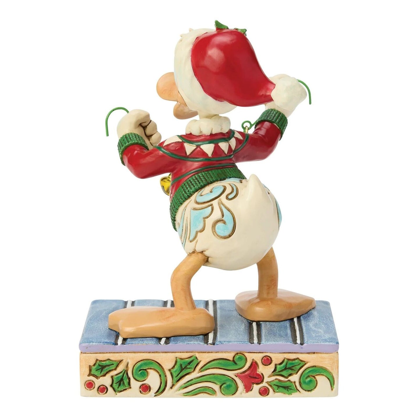 DISNEY TRADITIONS BY JIM SHORE CHRISTMAS DONALD DUCK WITH BELLS