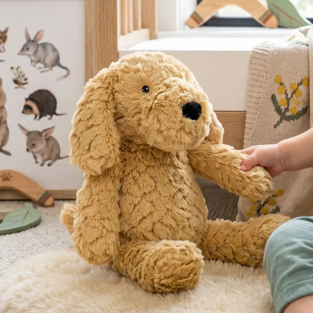 Mary Meyer Nursery Golden Puppy 28cm