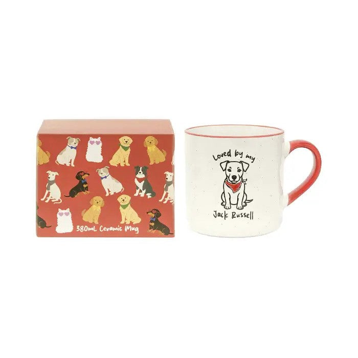Dog Mug Loved By My Jack Russell