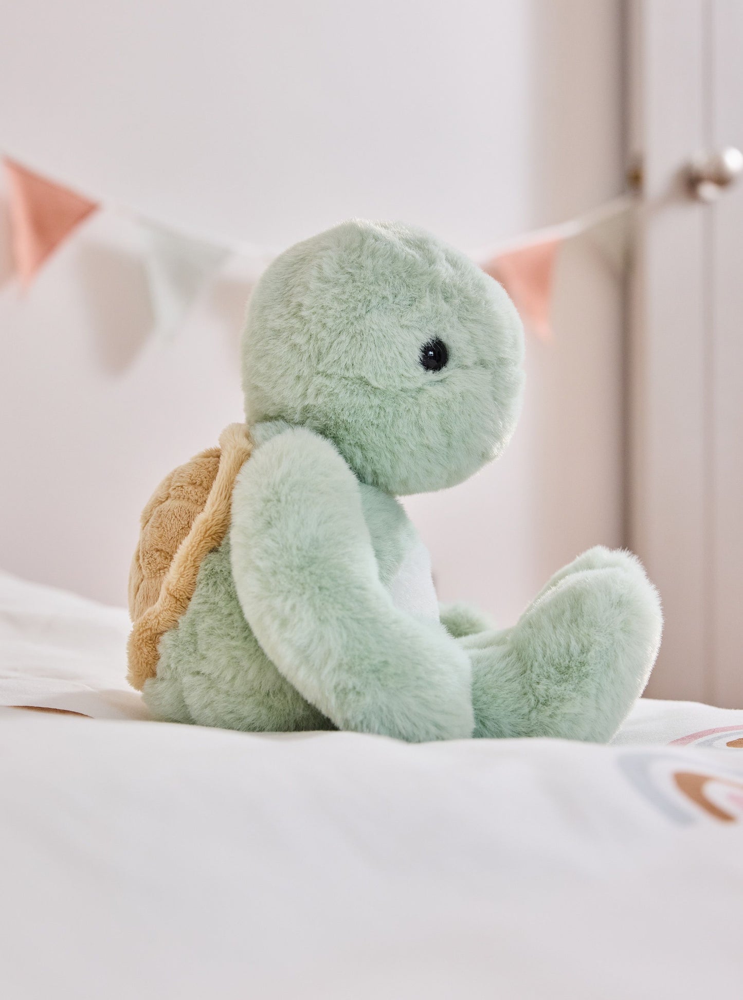 BEAR & ME BY CHARLIE BEARS TIMMY TORTOISE PEPPERMINT GREEN