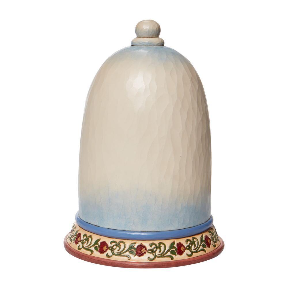 DISNEY TRADITIONS BY JIM SHORE BEAUTY & THE BEAST ROSE DOME