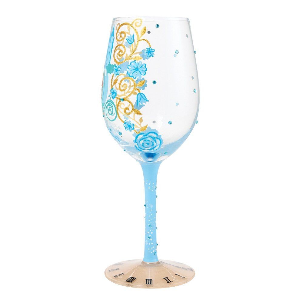Disney Lolita Stemmed Glass Cinderella 'Midnight Dreams'