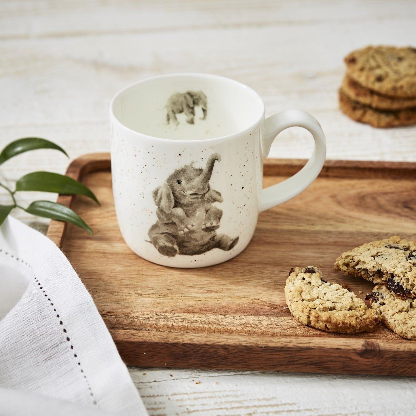 Royal Worcester Wrendale Mug Elephant Role Model