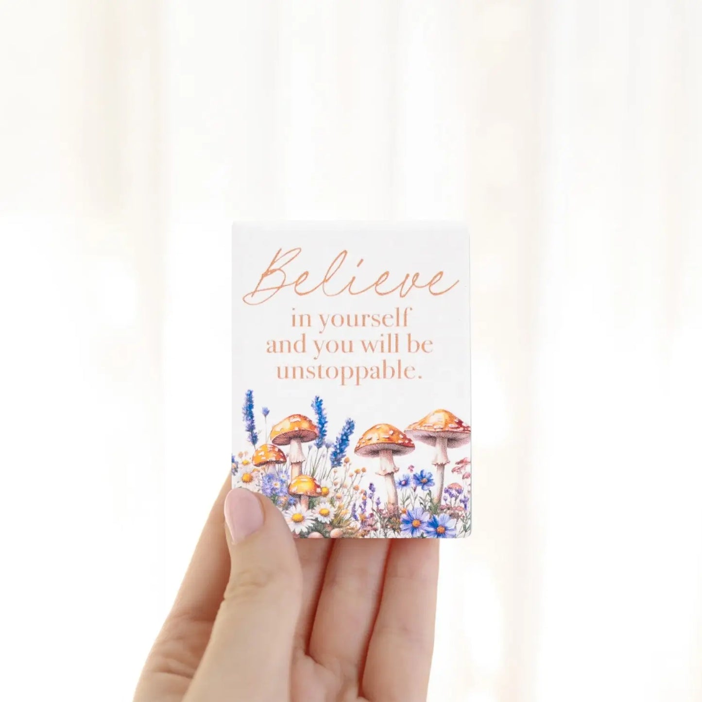 Ceramic Verse Magnet Cottage Grove Believe
