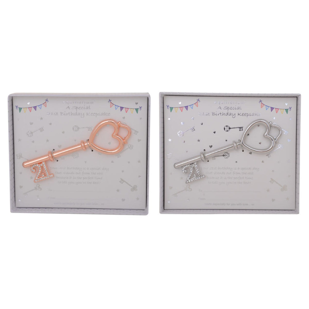 Equilibrium Keepsake Key 21st Birthday