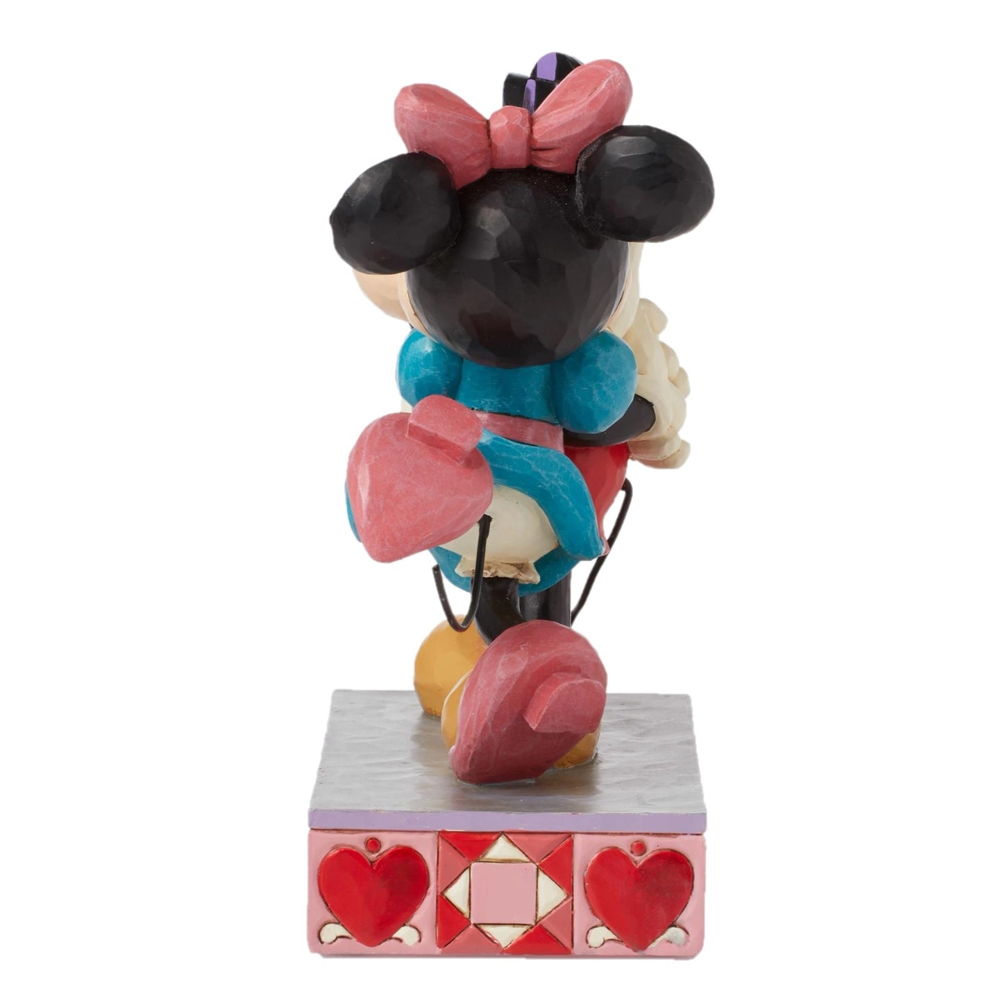 DISNEY TRADITIONS BY JIM SHORE MICKEY AND MINNIE LOVE KISSES