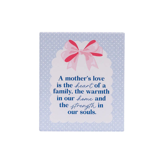 Verse Plaque A Mother's Love