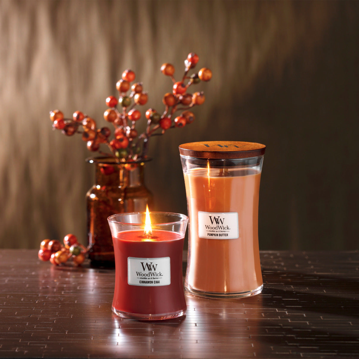 WoodWick Cinnamon Chai Medium