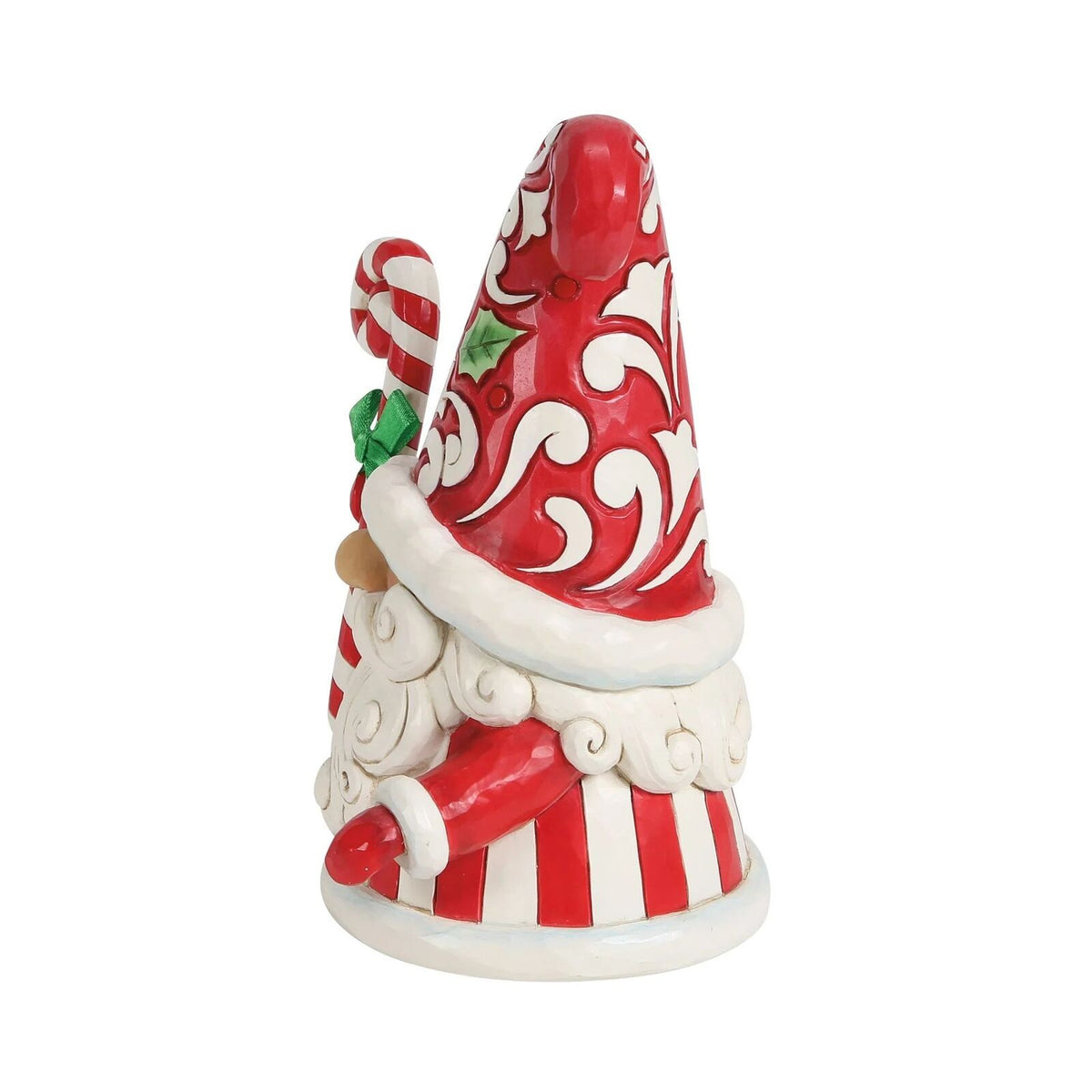Heartwood Creek By Jim Shore Gnome Holding Large Candy Cane