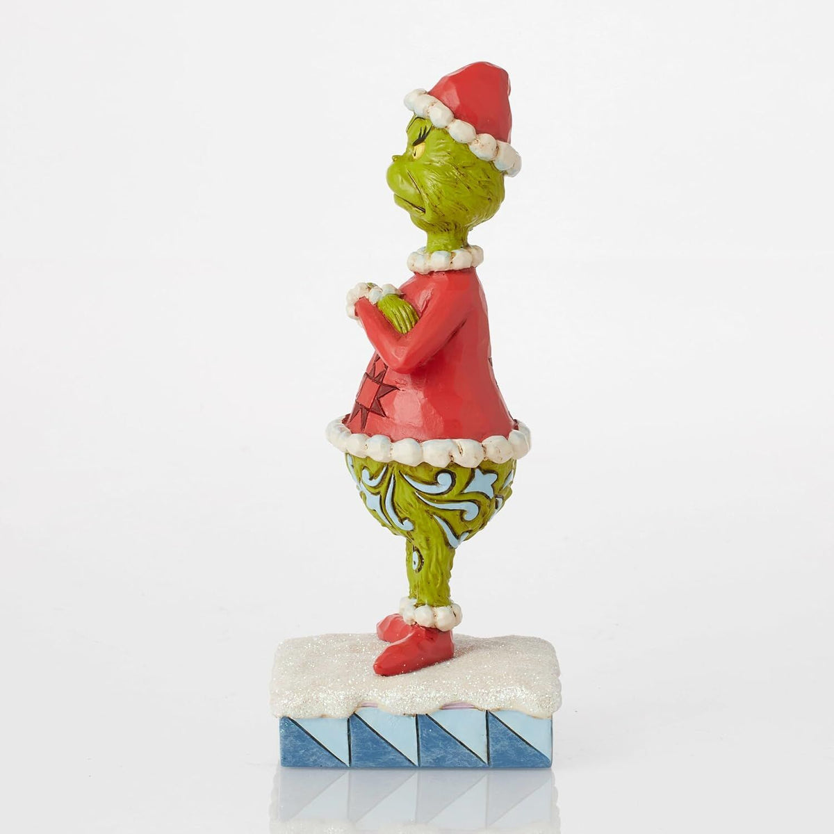 The Grinch By Jim Shore Mean Santa Grinch Figurine