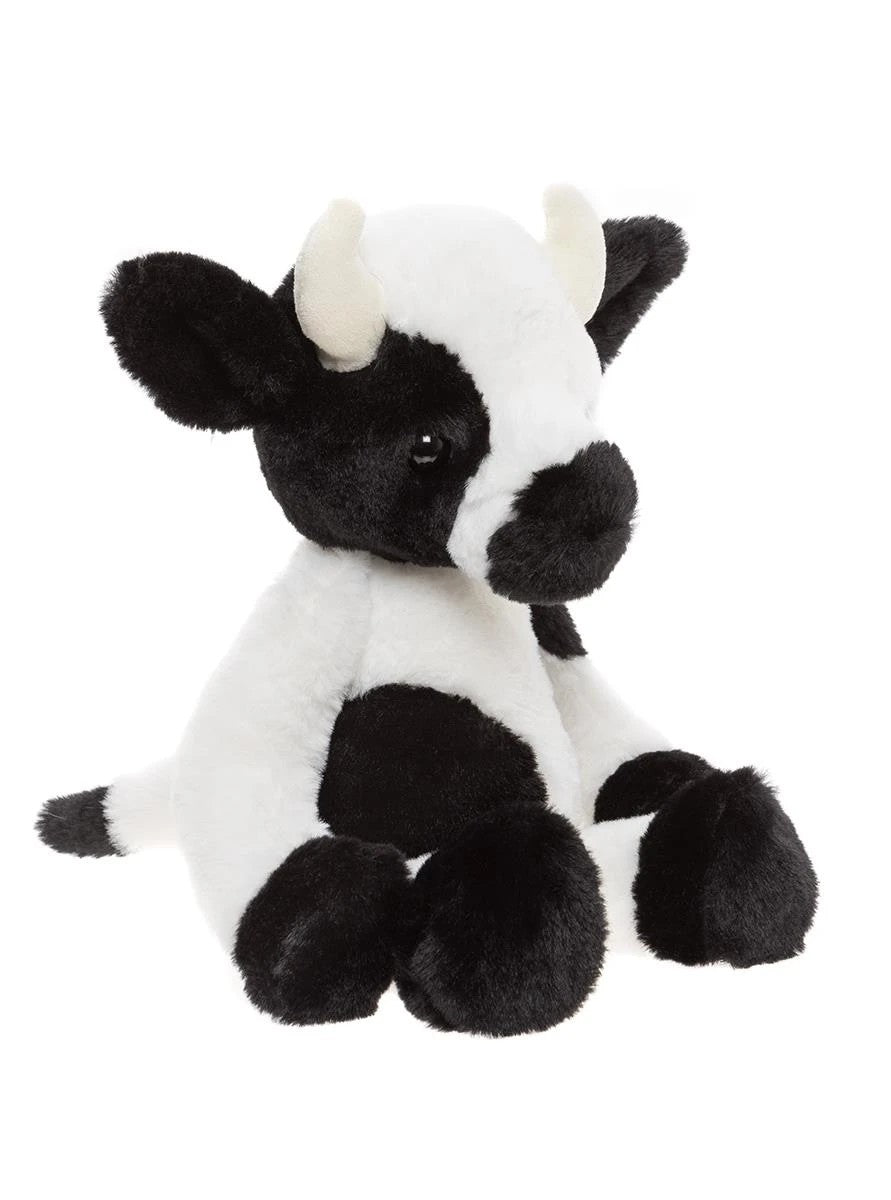 BEAR & ME BY CHARLIE BEARS BUTTERCUP BLACK & WHITE COW