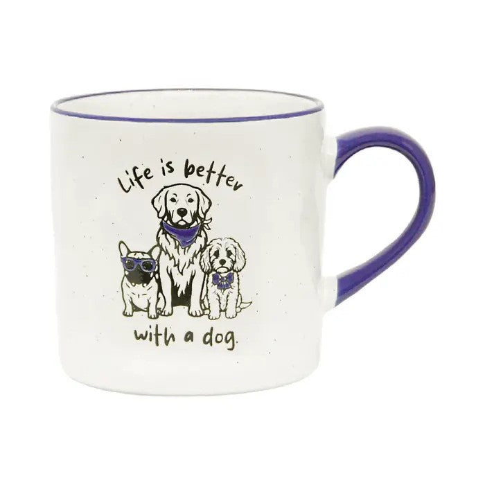 Dog Mug Loved By My Life Is Better With A Dog