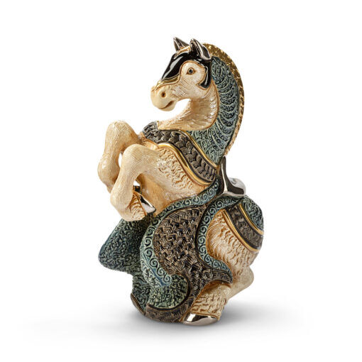 RINCONADA DE ROSA WHITE JOUSTING HORSE