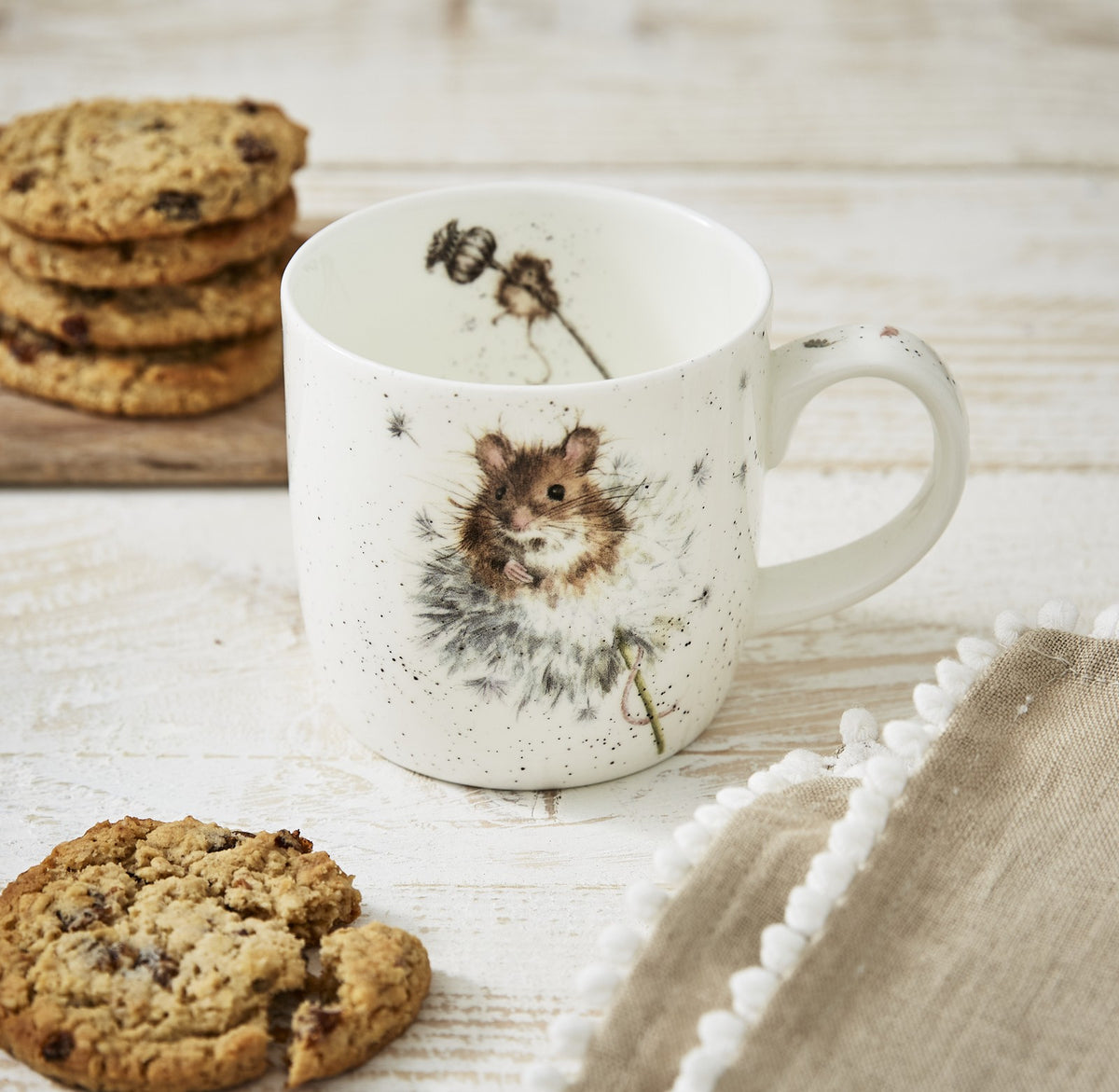 Royal Worcester Wrendale Mug Country Mice