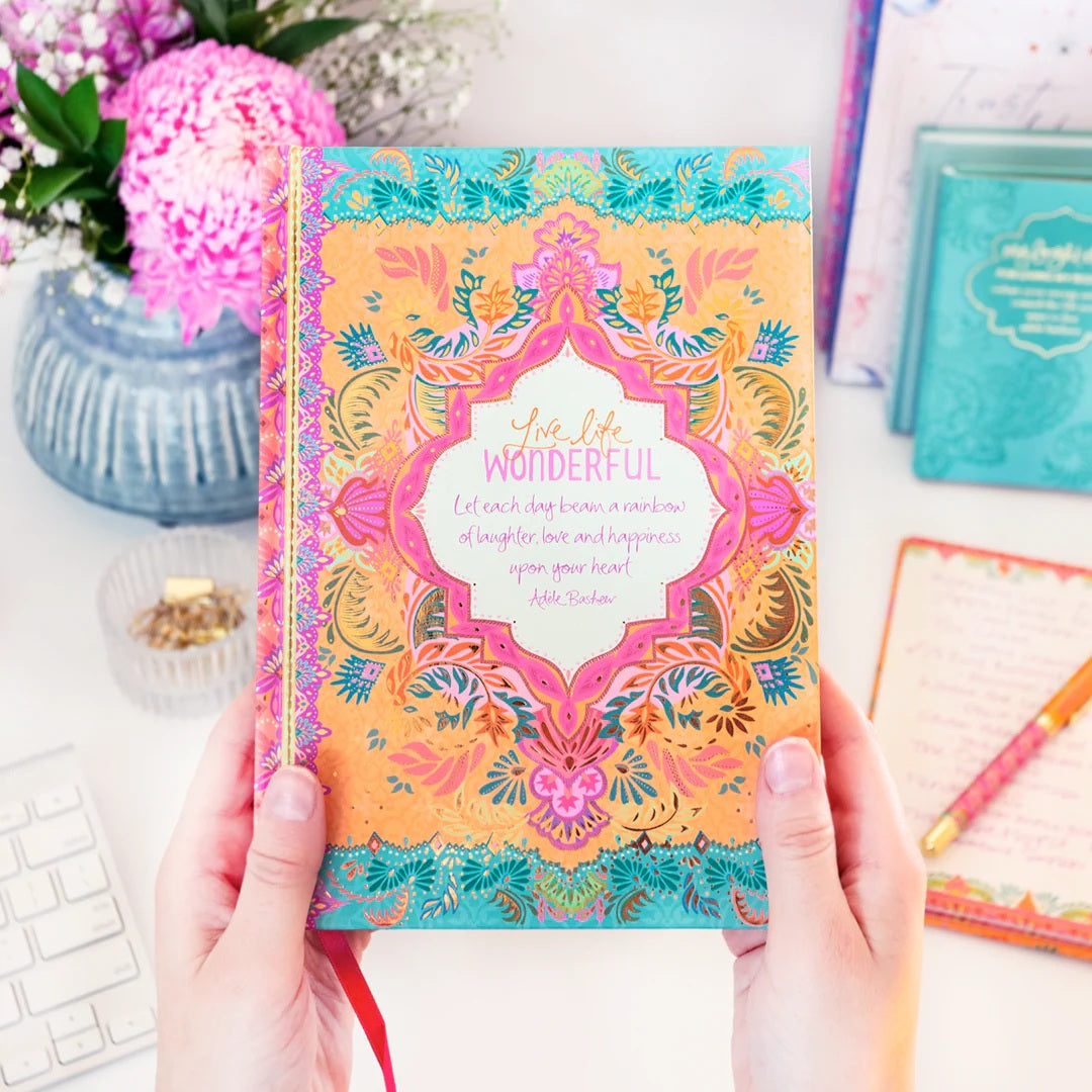 Intrinsic Live Life Wonderful A5 Journal