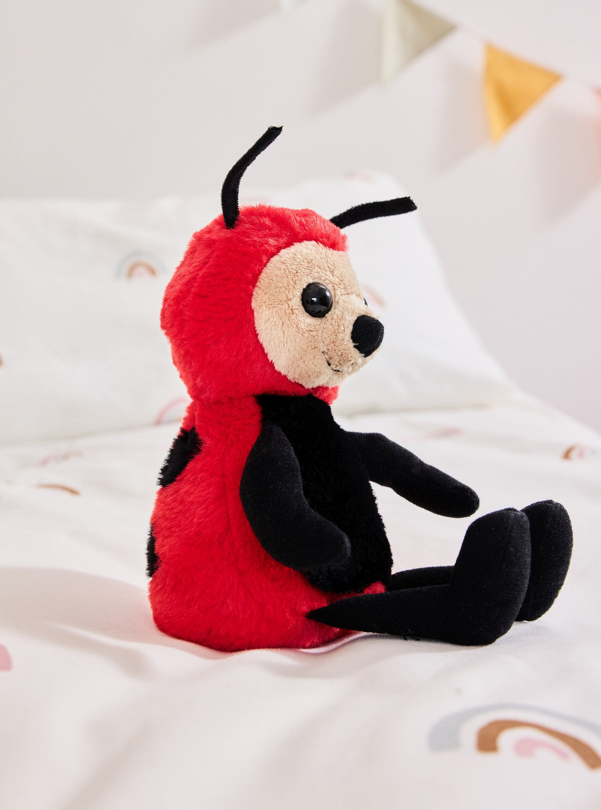 BEAR & ME BY CHARLIE BEARS LEAF LADYBIRD ROSE RED