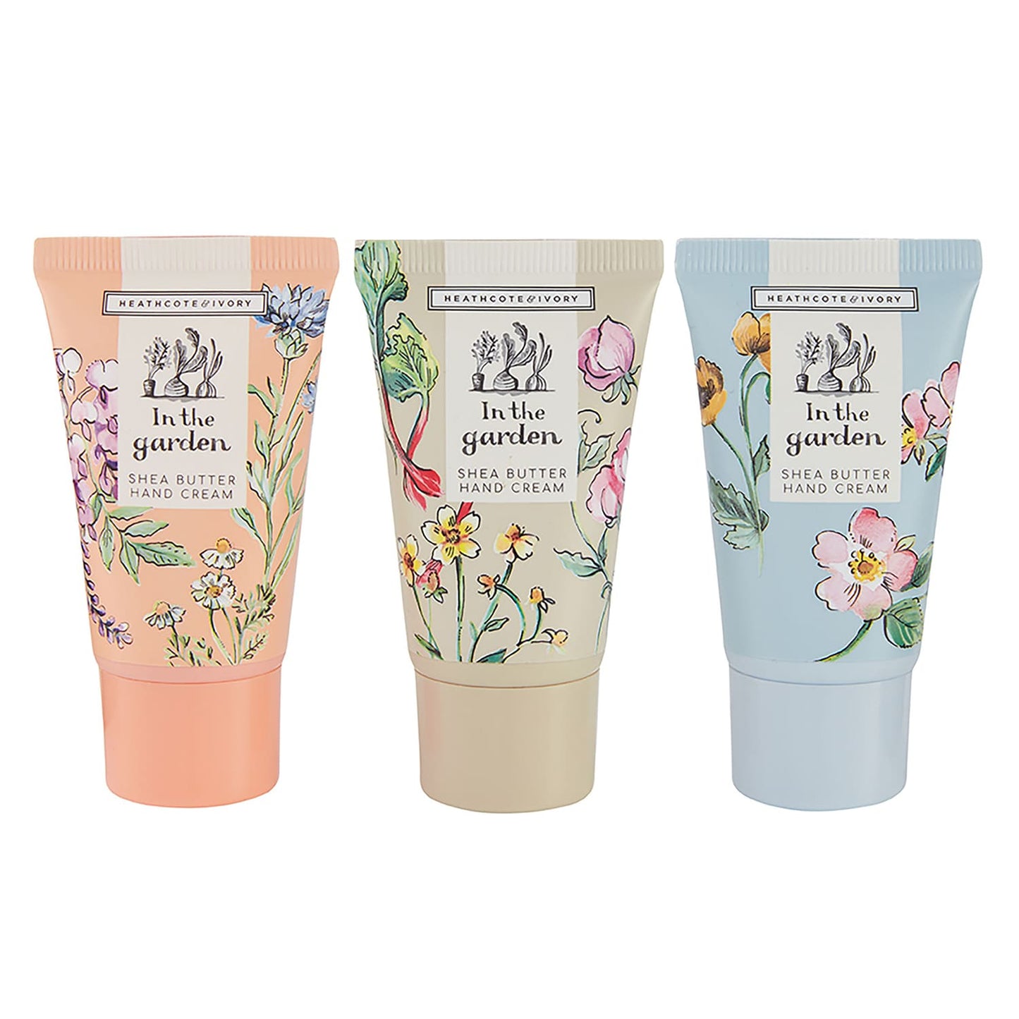 Heathcote & Ivory In the Garden Hand Cream Trio