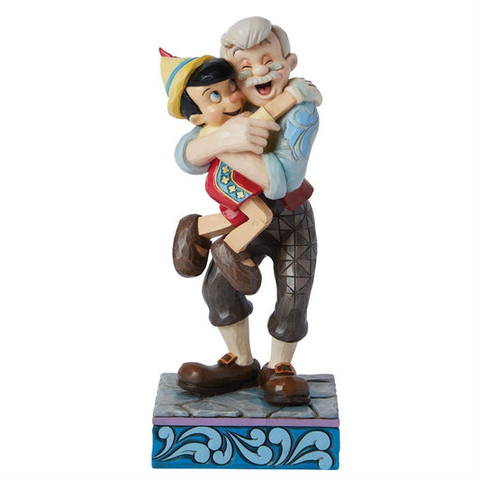 DISNEY TRADITIONS BY JIM SHORE GEPPETTOP & PINOCCHIO