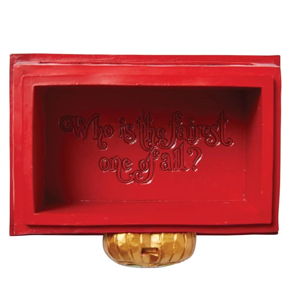 DISNEY TRADITIONS BY JIM SHORE THE QUEENS TRINKET BOX