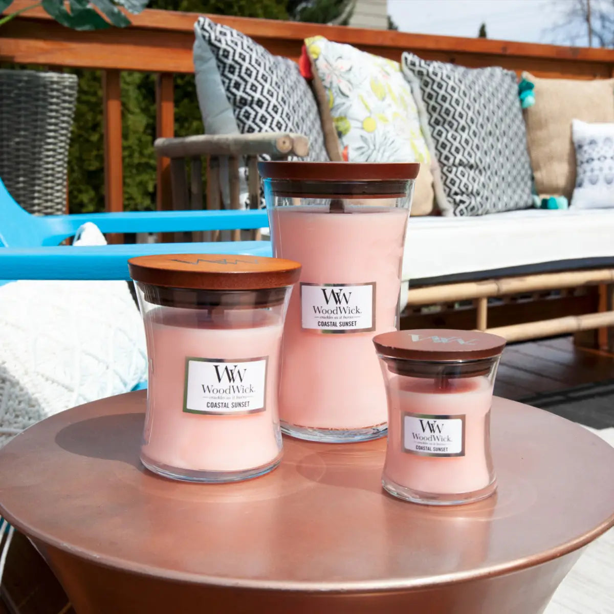 WoodWick Candle Medium Coastal Sunset