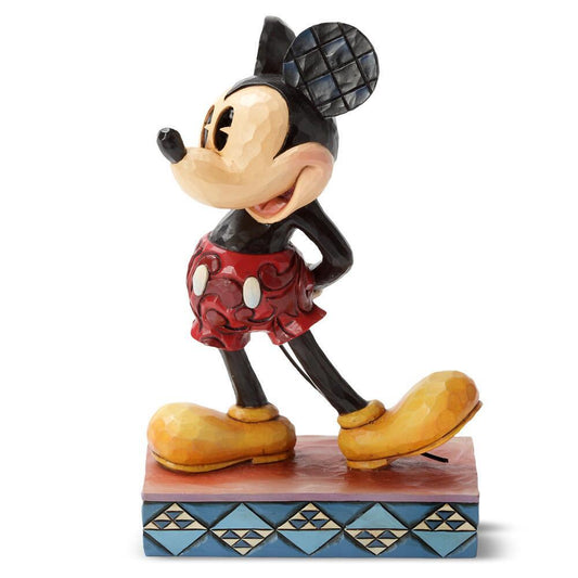DISNEY TRADITIONS BY JIM SHORE MICKEY MOUSE CLASSIC PERSONALITY POSE THE ORIGINAL