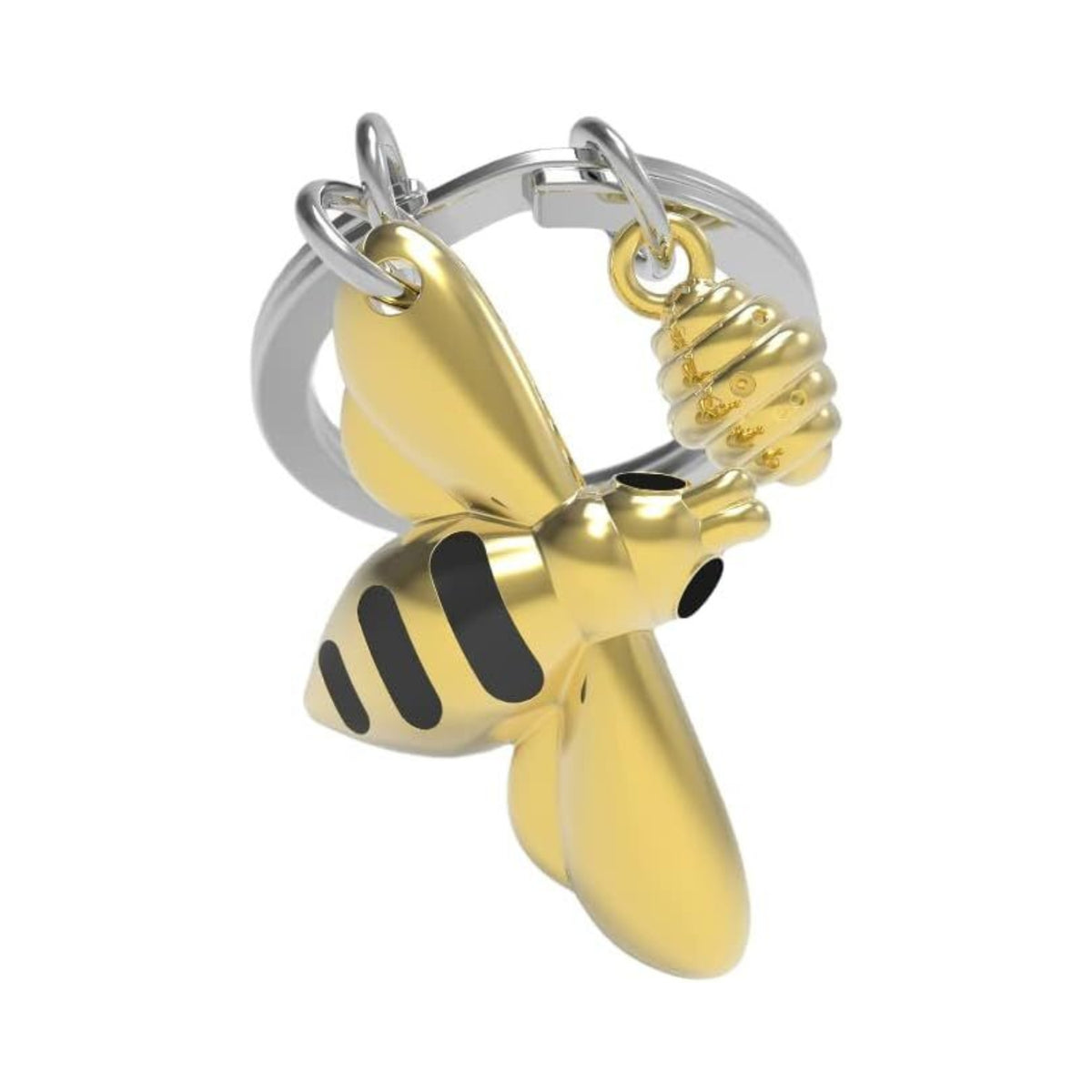 METALMORPHOSE KEYCHAIN BEE & HONEY
