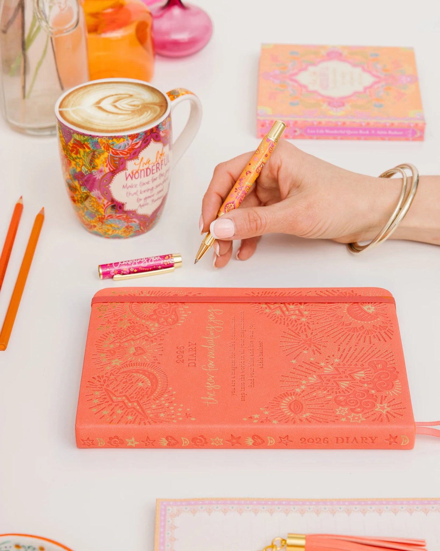 Intrinsic 2026 Diary The year for radiating joy - Peach