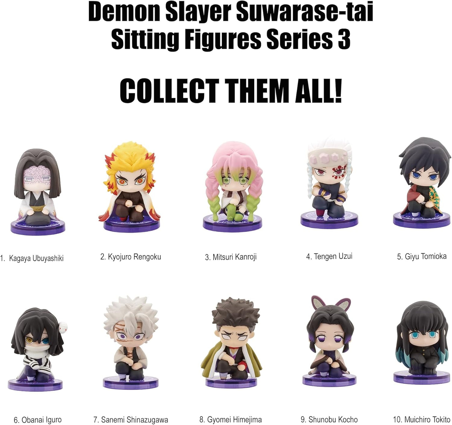Demon Slayer Suwarasetai Figure Series 3 Blind Bag