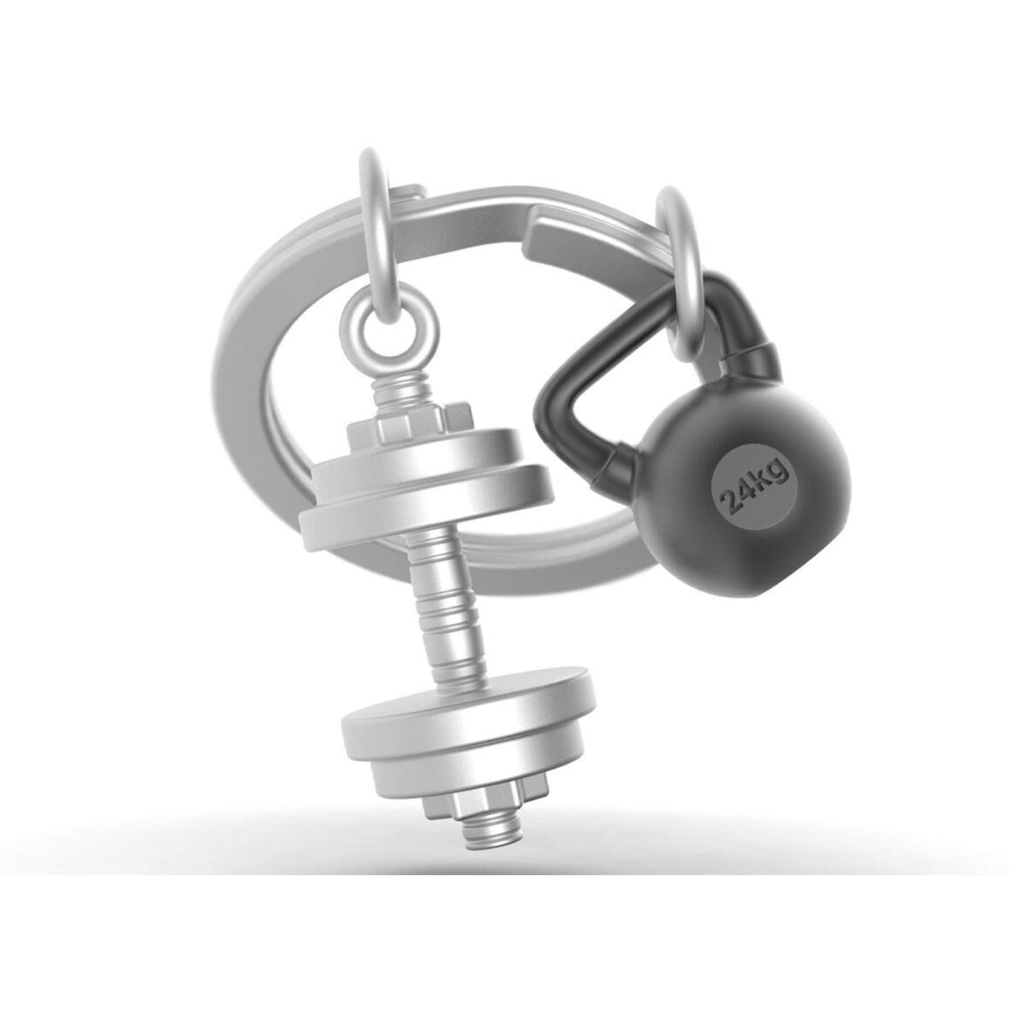 METALMORPHOSE KEYCHAIN DUMBBELL